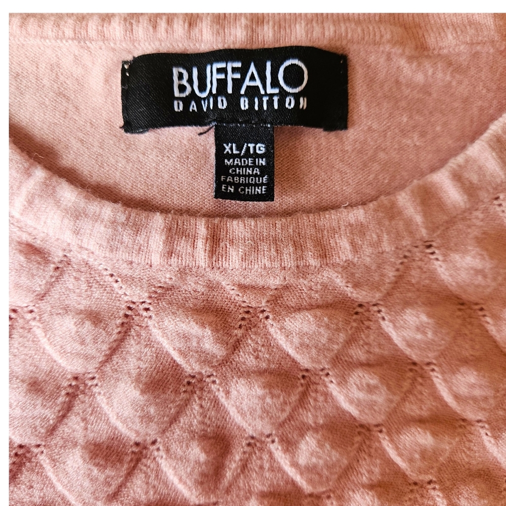 🍑Buffalo David Bitton Women's Sweater in Light Peach - Picture 2 of 5